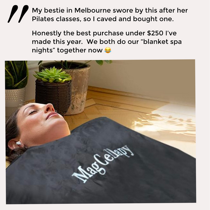 Infrared Sauna Blanket with MagCellapy™ Tech